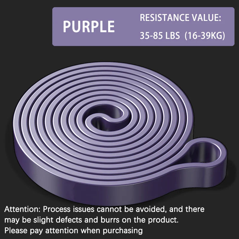 Purple 85lbs Resistance Band