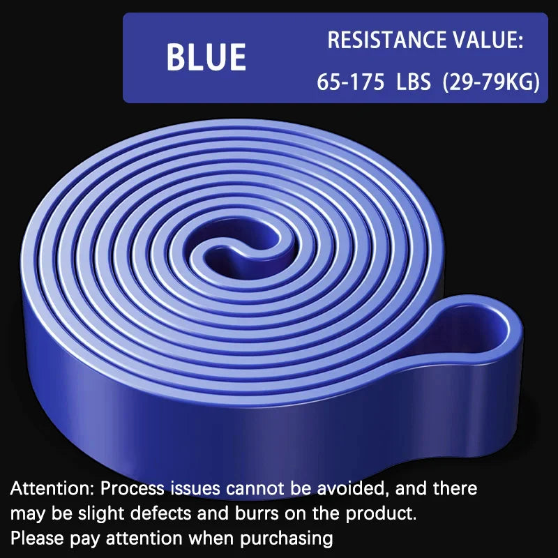 Blue 175lbs Resistance Band